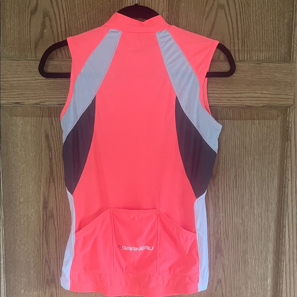 Garneau Red Cycling Jersey - Picture 6 of 9